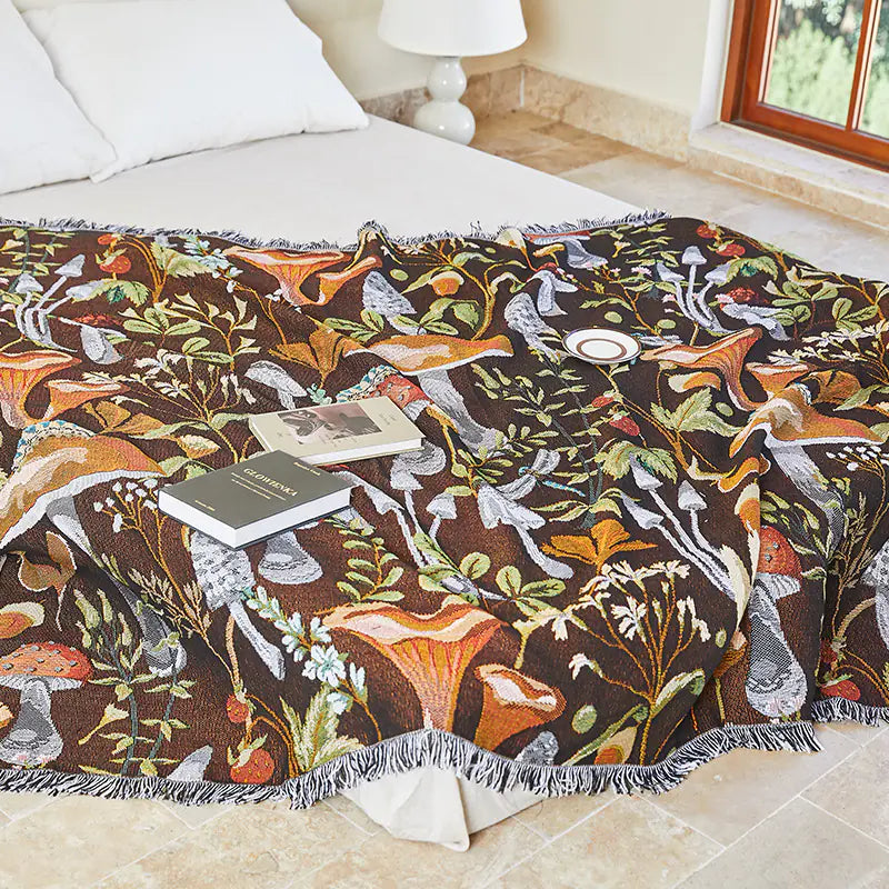 Bohemian Outdoor Blanket for Picnic and Camping