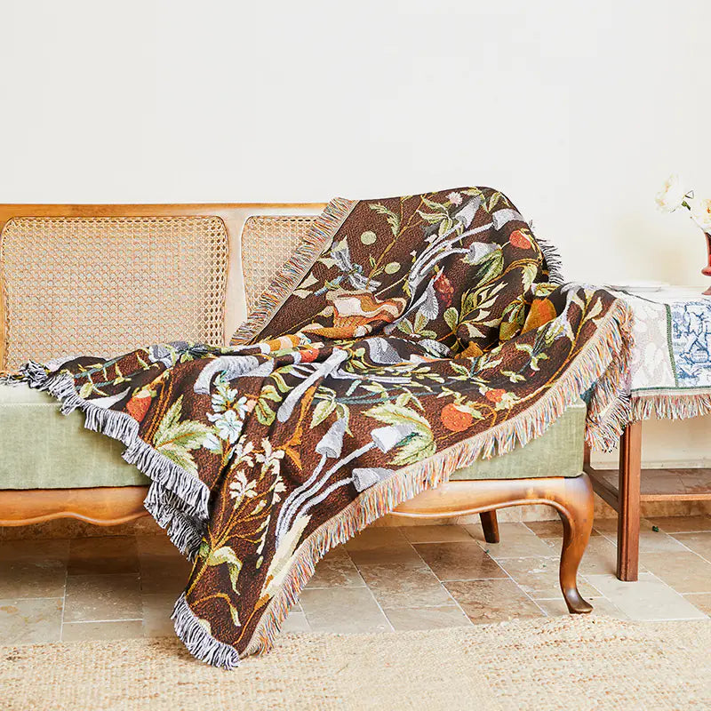 Bohemian Outdoor Blanket for Picnic and Camping