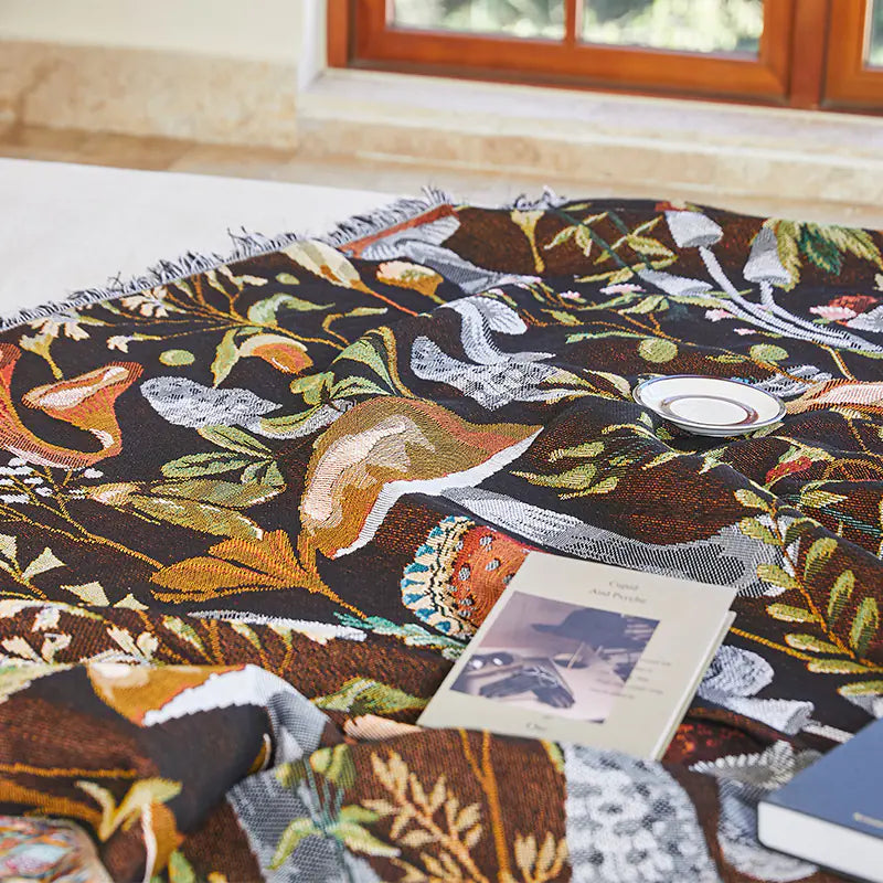 Bohemian Outdoor Blanket for Picnic and Camping