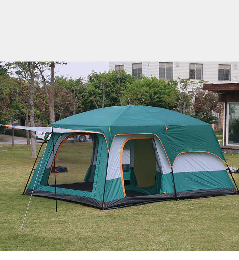 4-8 Person Camping Tent with Two Bedrooms