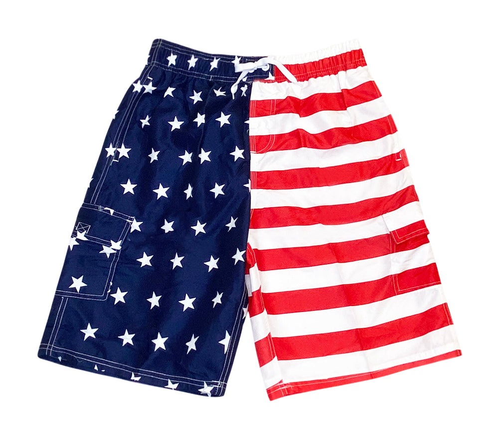 Norty Mens Big Extended Size Swim Trunks - Mens Plus King Size Swimsuit thru 5X-13