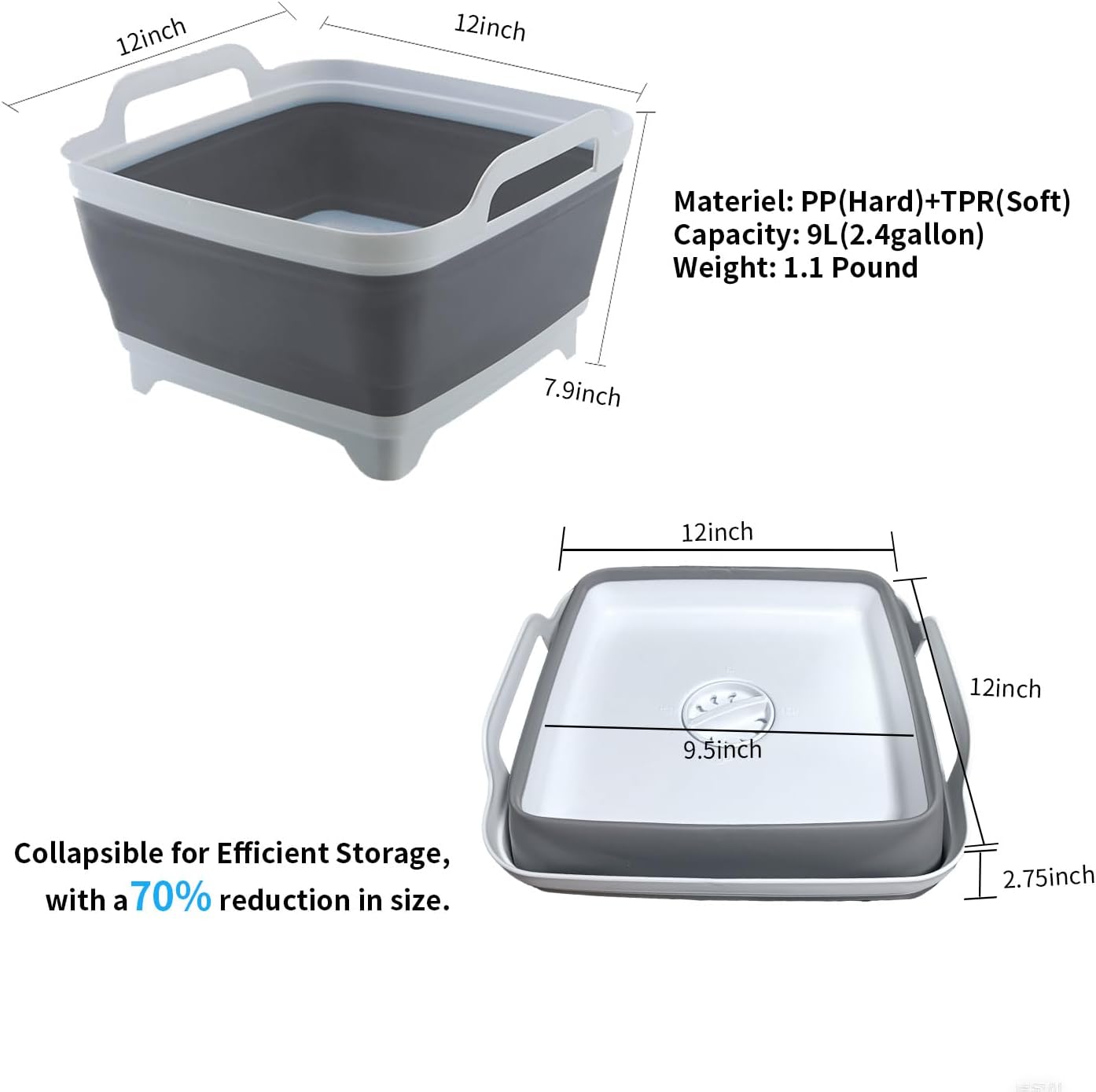 Collapsible Portable Camping Sink