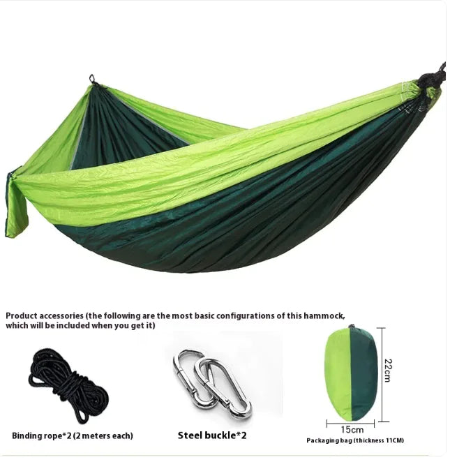 Parachute Nylon Camping Hammock