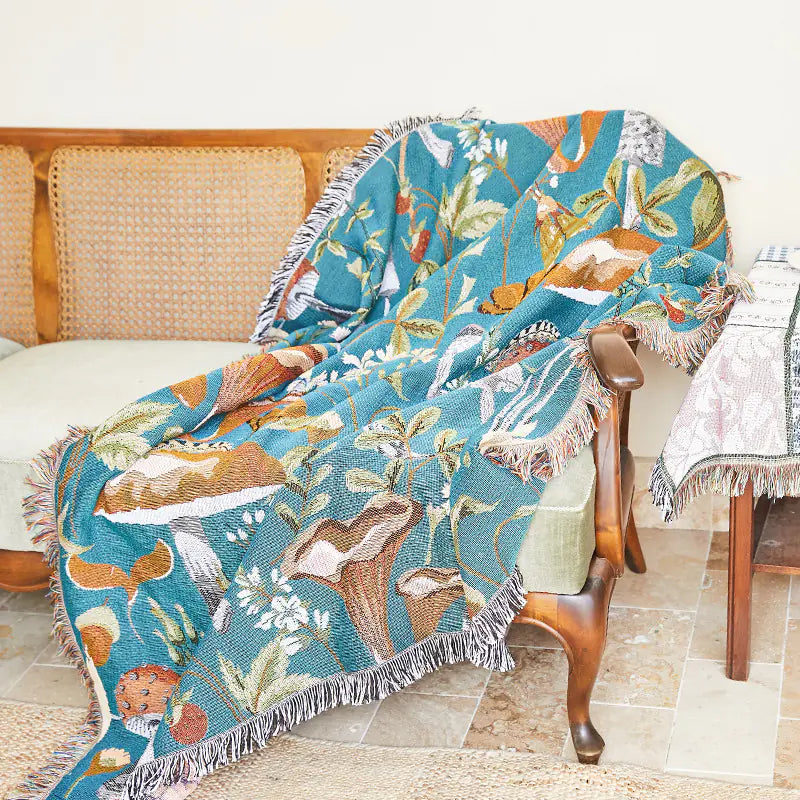 Bohemian Outdoor Blanket for Picnic and Camping