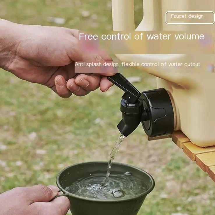 12L Camping Water Tank with Tap