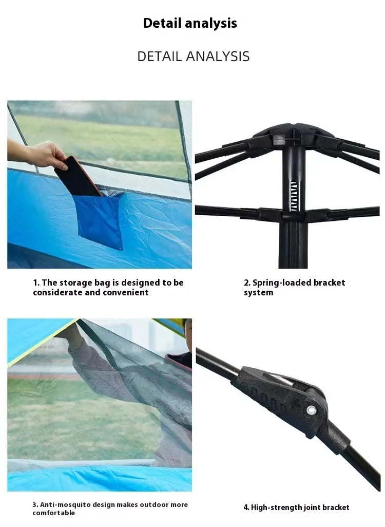 2-Person Auto-Pitch Tent
