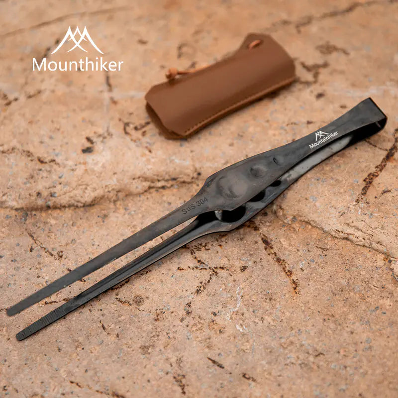 Stainless Steel Outdoor Grilling Tongs